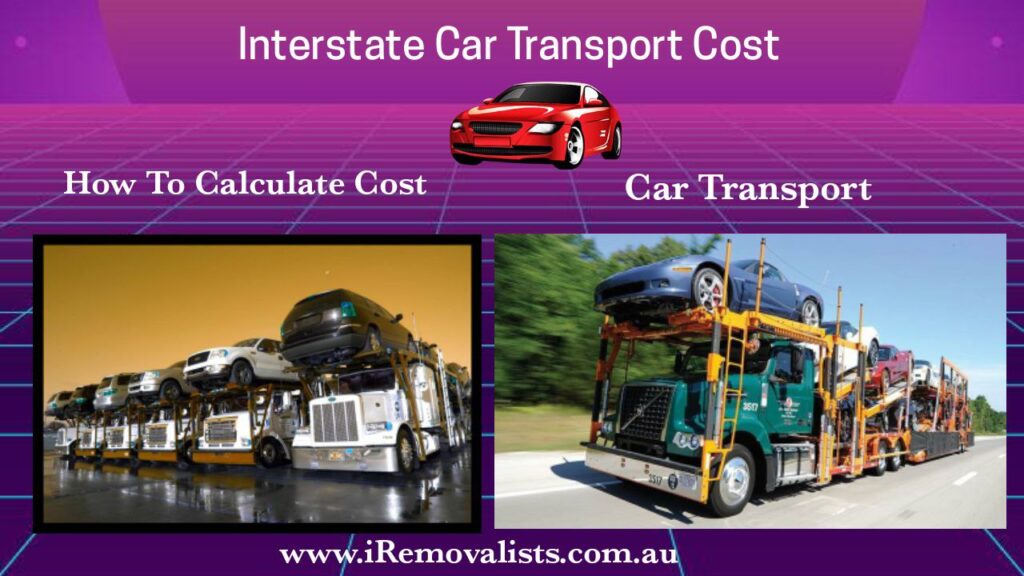 interstate car transport cost