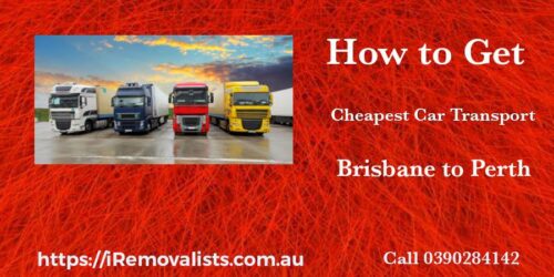 Brisbane to Perth car transport