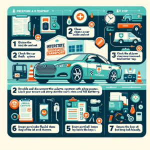 Checklist for Preparing Your Car for Interstate Transport