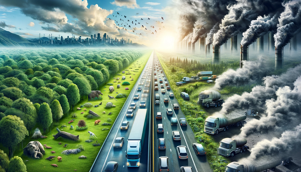 Environmental Impact of Car Interstate Transport